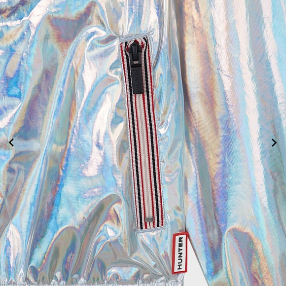 Hunter Original Silver Nebula Shell Hoodie Jacket NEW - Picture 4 of 4